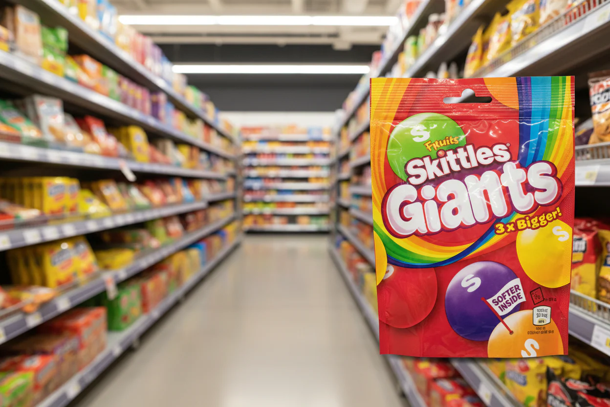 15 X Skittles Fruit Giants Pouch 132G - Image 2