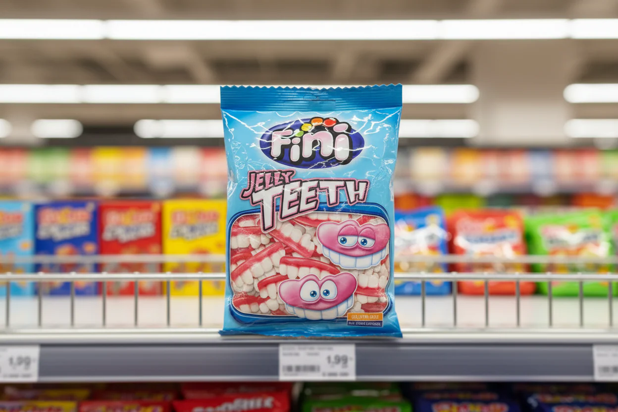 150 x Fini Jelly Teeth 1Kg - Image 2
