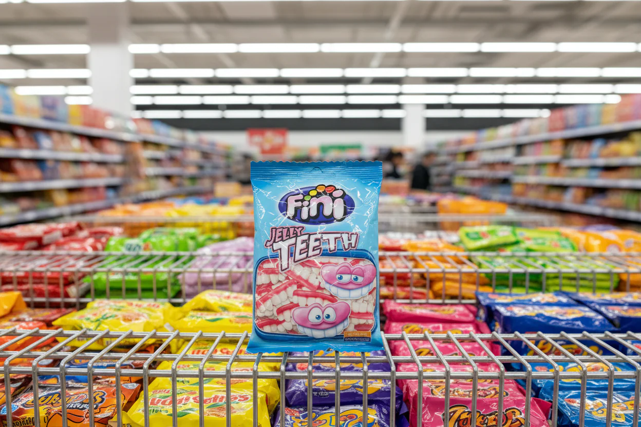 150 x Fini Jelly Teeth 1Kg - Image 3