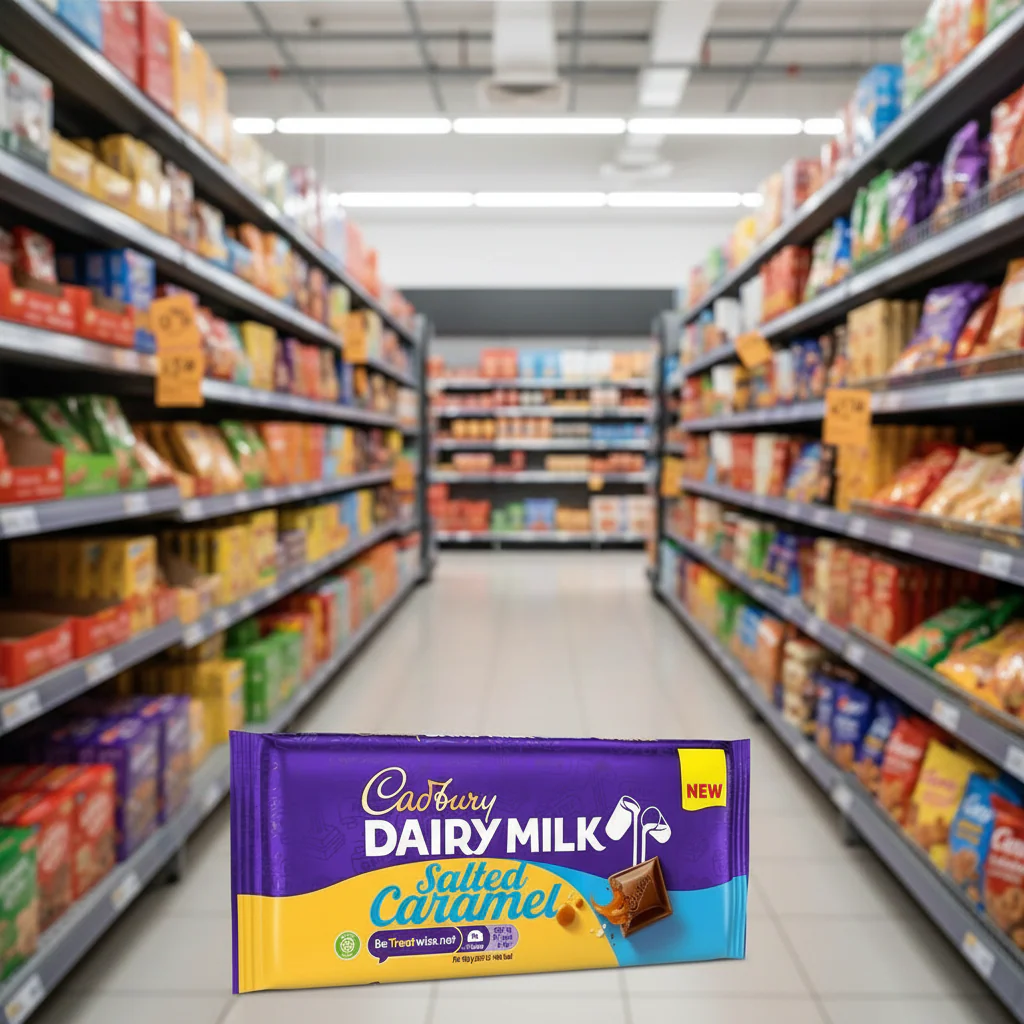16 x Cadbury Dairy Milk Salted Caramel 120G - Image 2