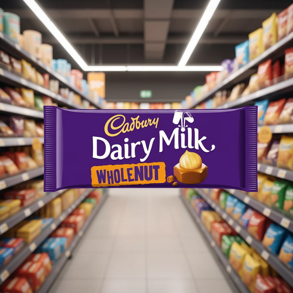 16 x Cadbury Dairy Milk Whole Nut Chocolate Bar 120G - Image 2