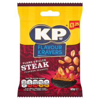 16 X Kp Flamed Grilled Steak Peanuts 55GM - Image 3