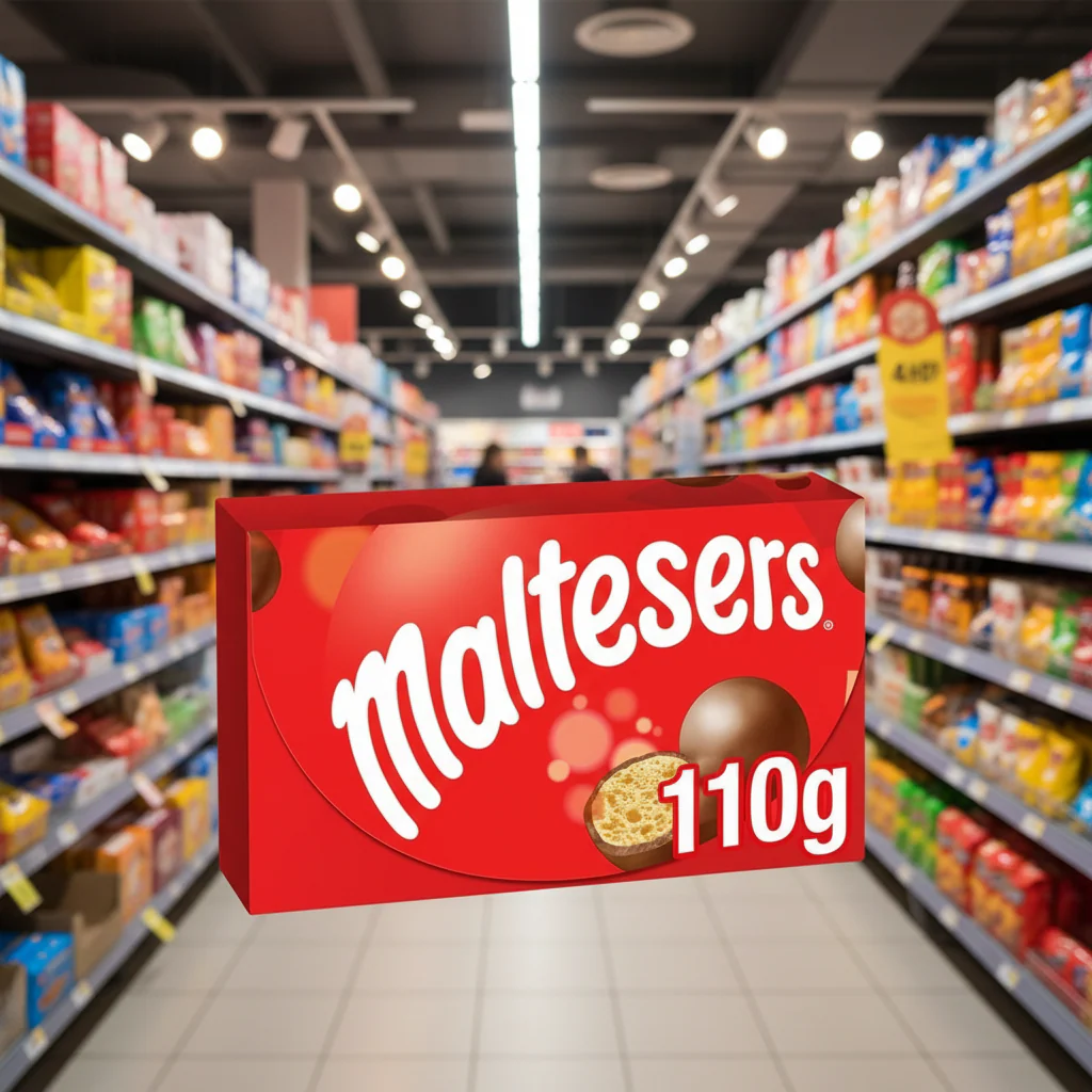16 x Maltesers Milk Chocolate & Honeycomb Gift Box Of Chocolates 110G - Image 2