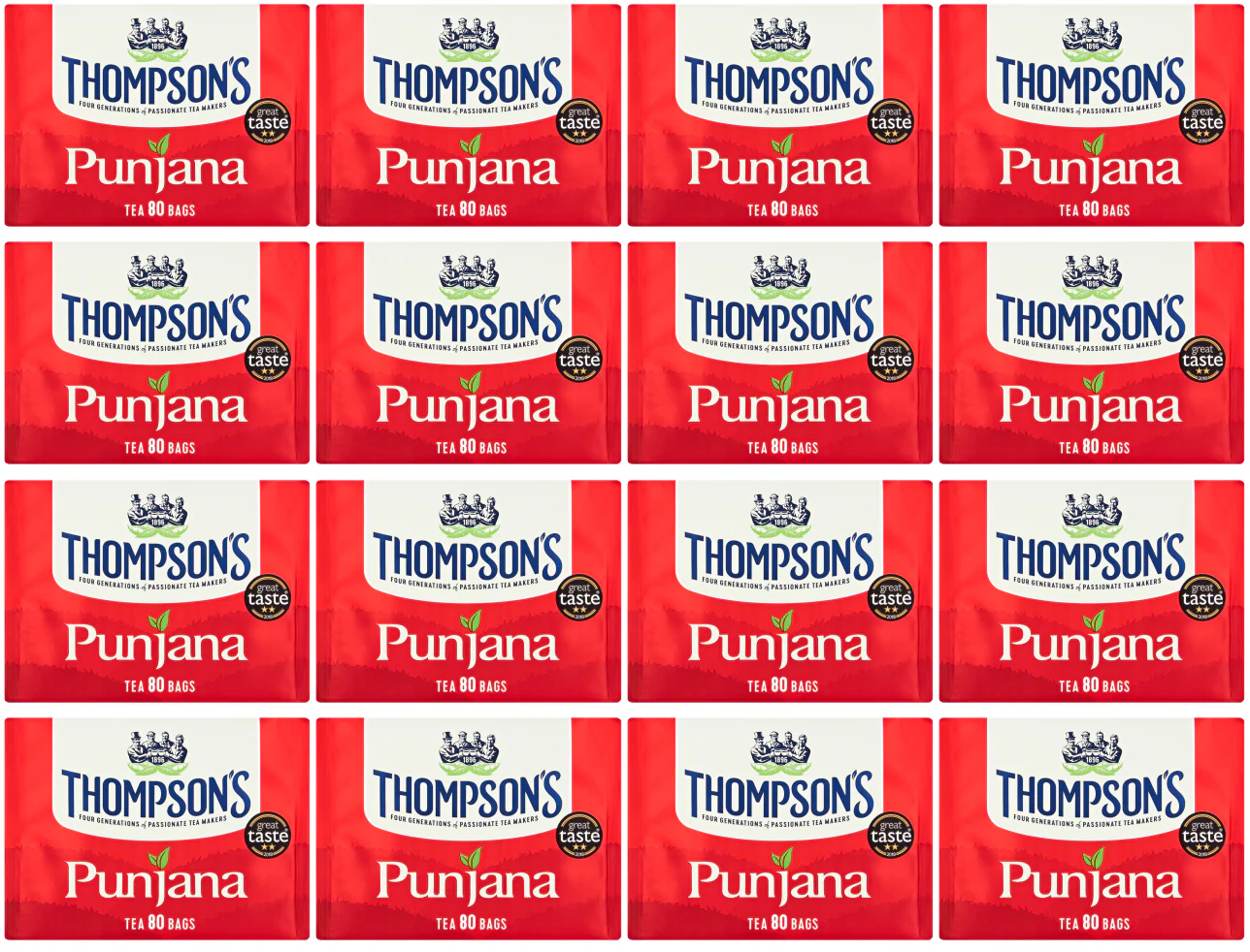 16 x Punjana Tea Bags - 80