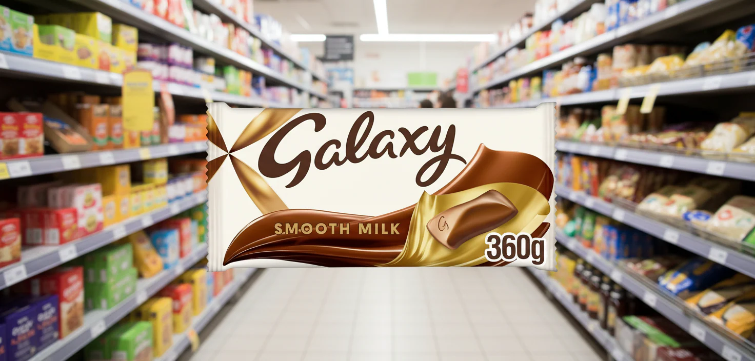 17 x Galaxy Milk Chocolate Large Sharing Block - 360GM - Image 2