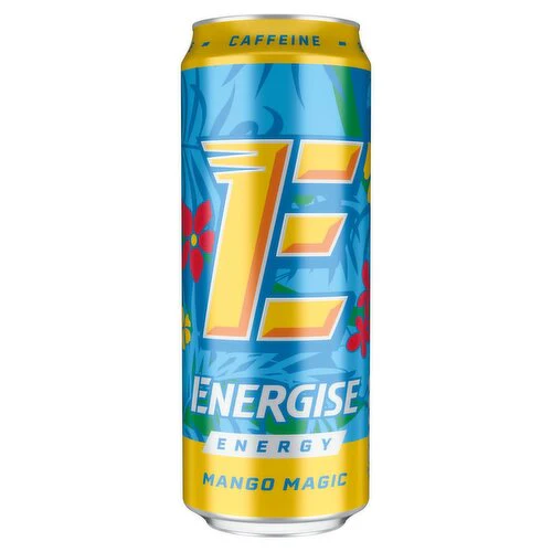18 x Energise Energy Mango Magic Can 330Ml - Image 3
