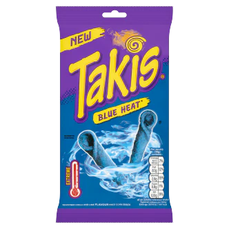18 x Takis Blue Heat Snack - 100GM