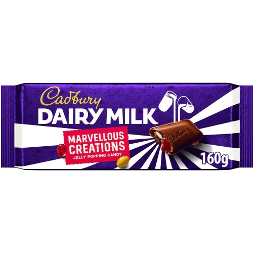 19 x Cadbury Marvelous Creations Popping Candy Large Bar - 160GM - Image 3