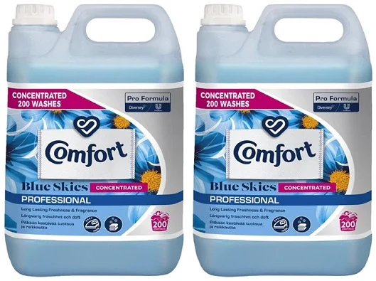 2 x Comfort Concentrate Professional Original 200 Washes 5L