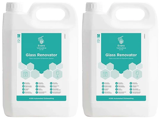 2 x Evans Glass Renovator 5Lt