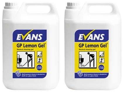 2 x Evans Lemon Floor Cleaner