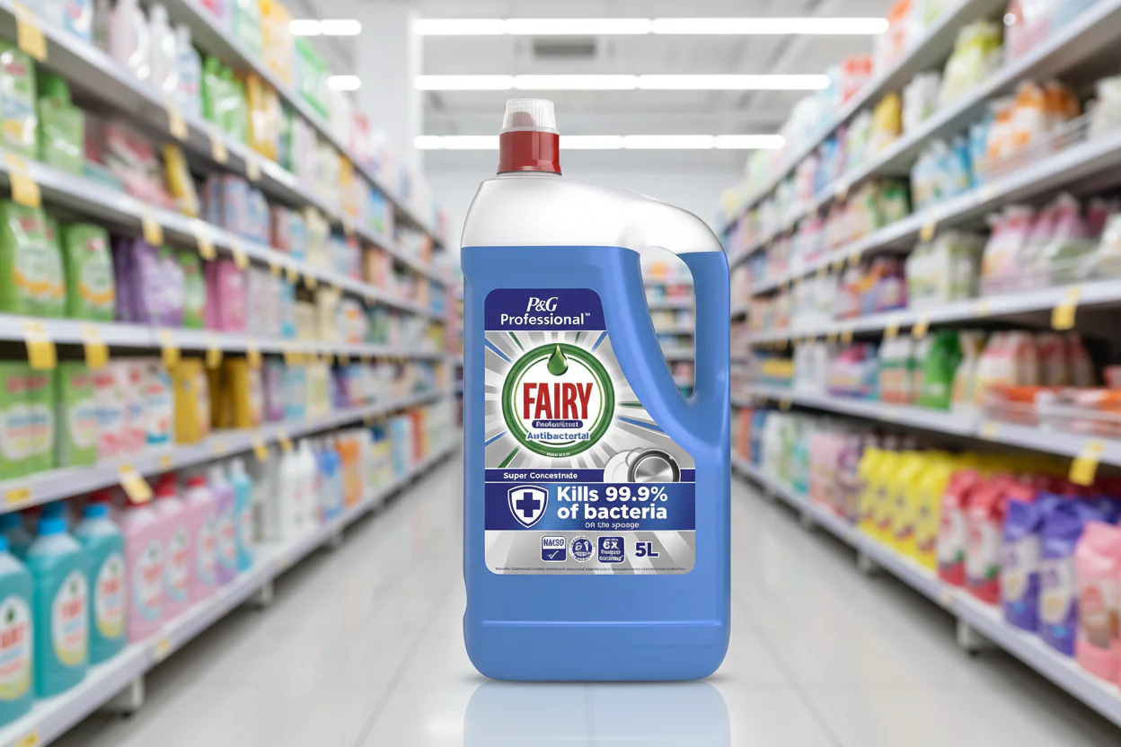 2 x Fairy Professional Super Concentrated Washing Up Liquid Antibacterial 5L - Image 2