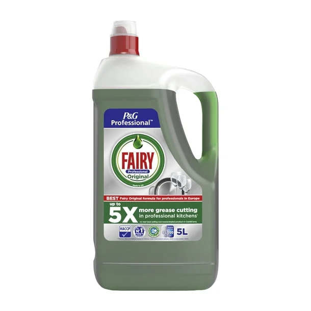 2 x Fairy Professional Washing Up Liquid  Bulk 5L - Image 3