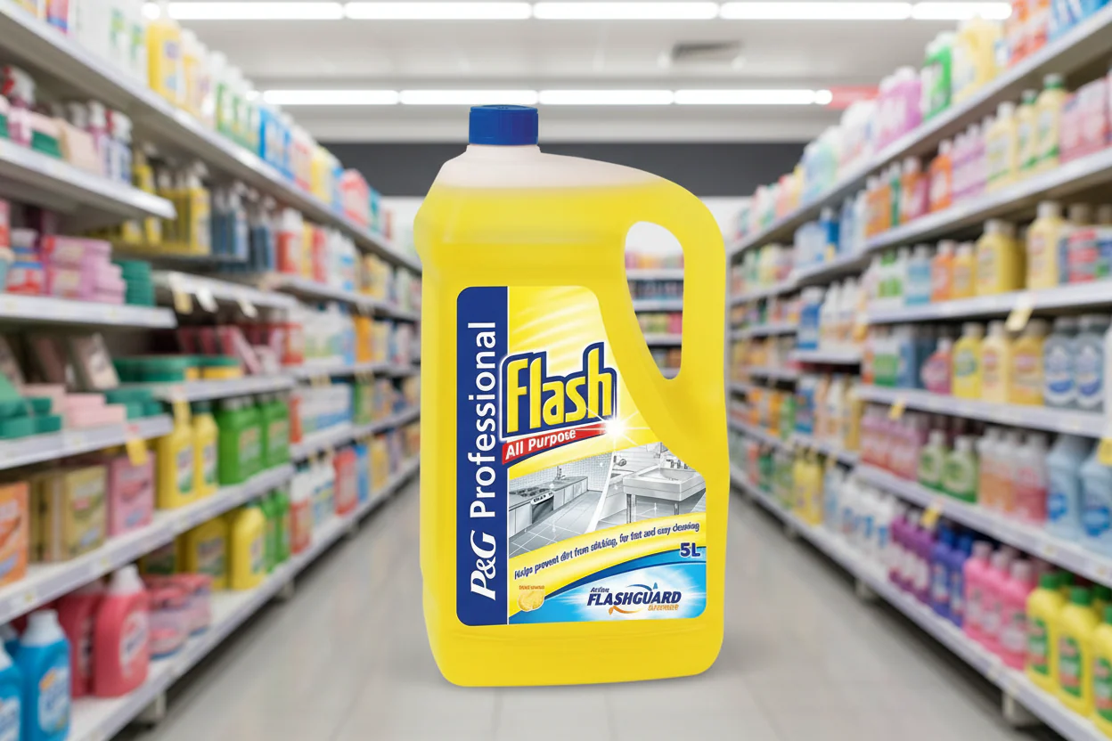 2 x Flash Professional All-Purpose Cleaner Lemon 5L - Image 2