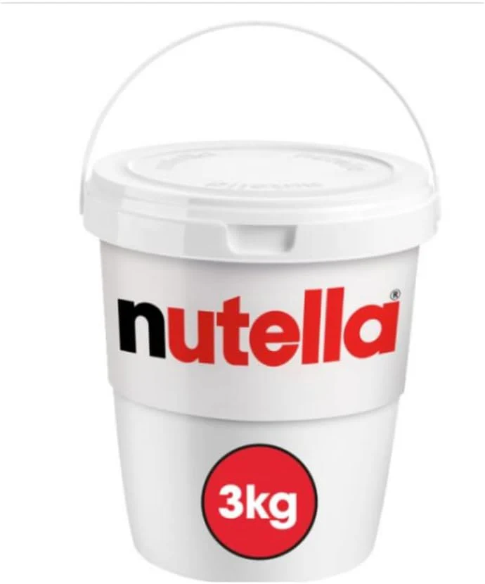 2 x Nutella Hazelnut And Chocolate Spread 3Kg Tub - Image 2