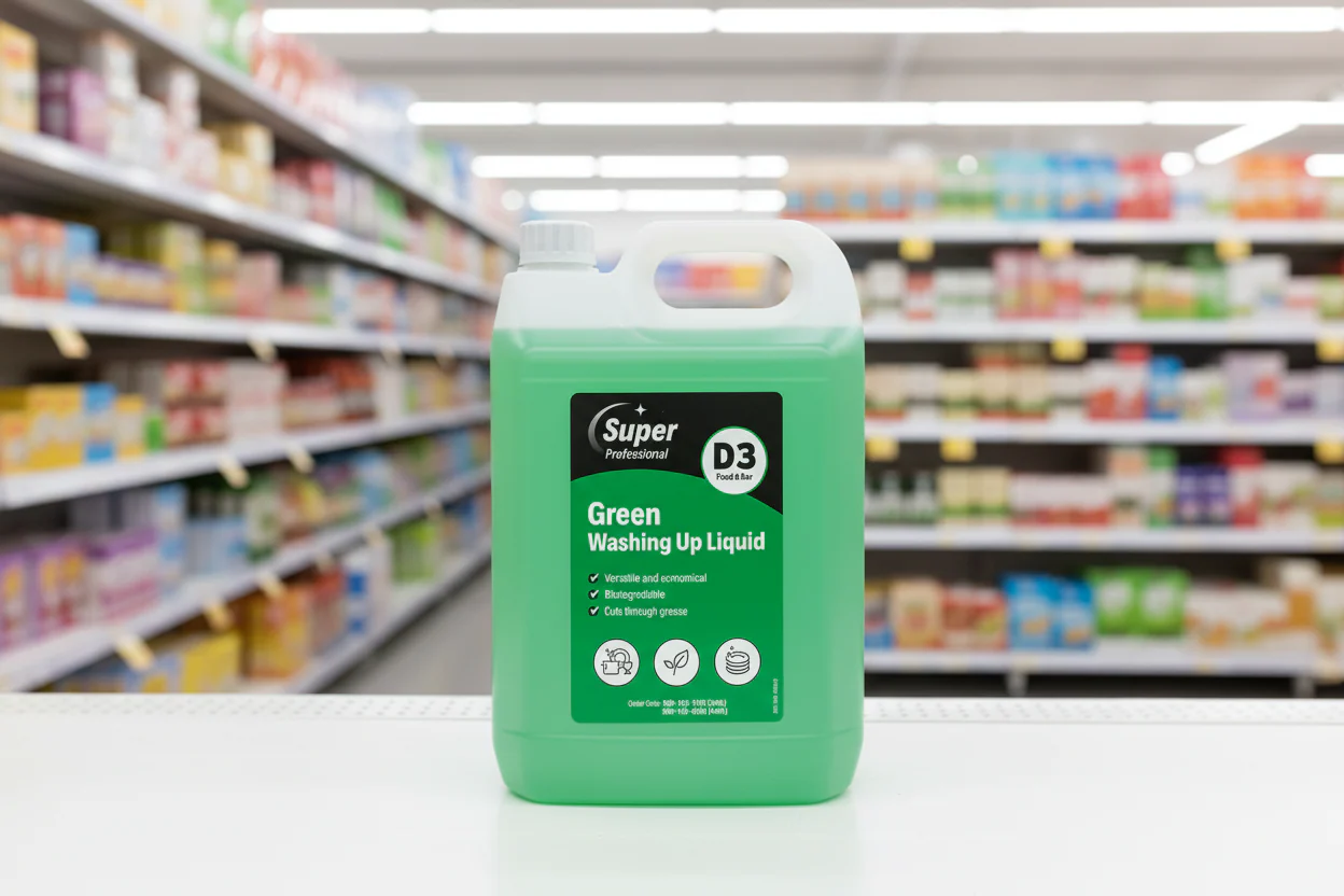 2 x Super Professional Green Washing Up Liquid - Image 2