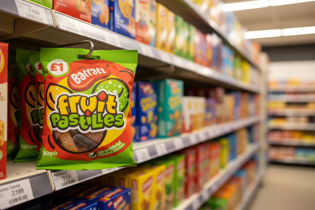 20 x Barratt Fruit Pastilles 80G - Image 2
