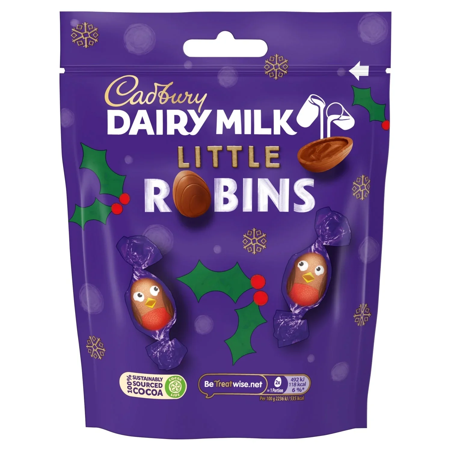 20 x Cadbury Christmas Robins - 77GM - Image 3
