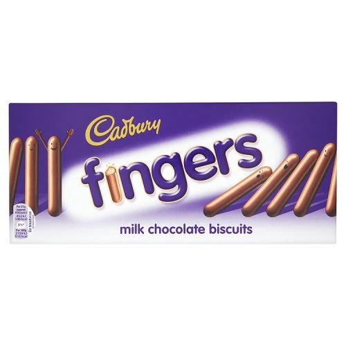 20 x Cadbury Dairy Milk Fingers Milk Chocolate Biscuits 114G - Image 3