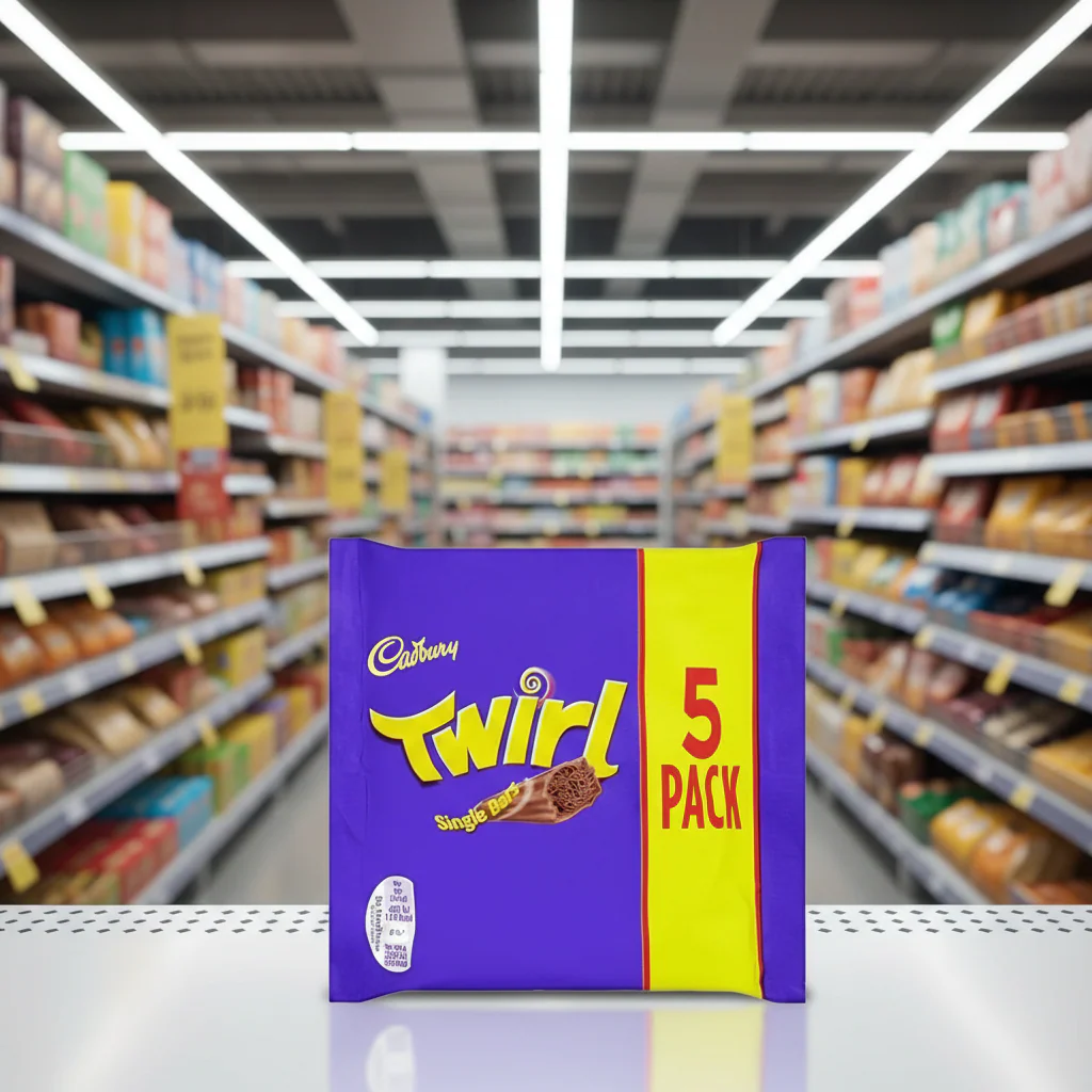 20 x Cadbury Twirl Chocolate Bar 5 Pack 107.5G - Image 2