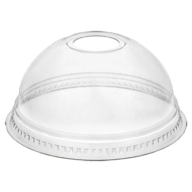 20 x Dome Lid W/Hole  Rpet For 12 /16Oz Cup (702485/702487) - Image 3