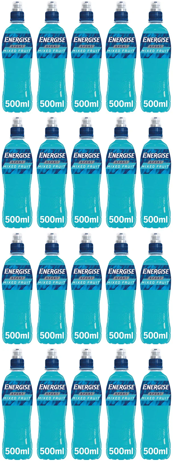 20 x Energise Sport Mixed Fruit 500Ml
