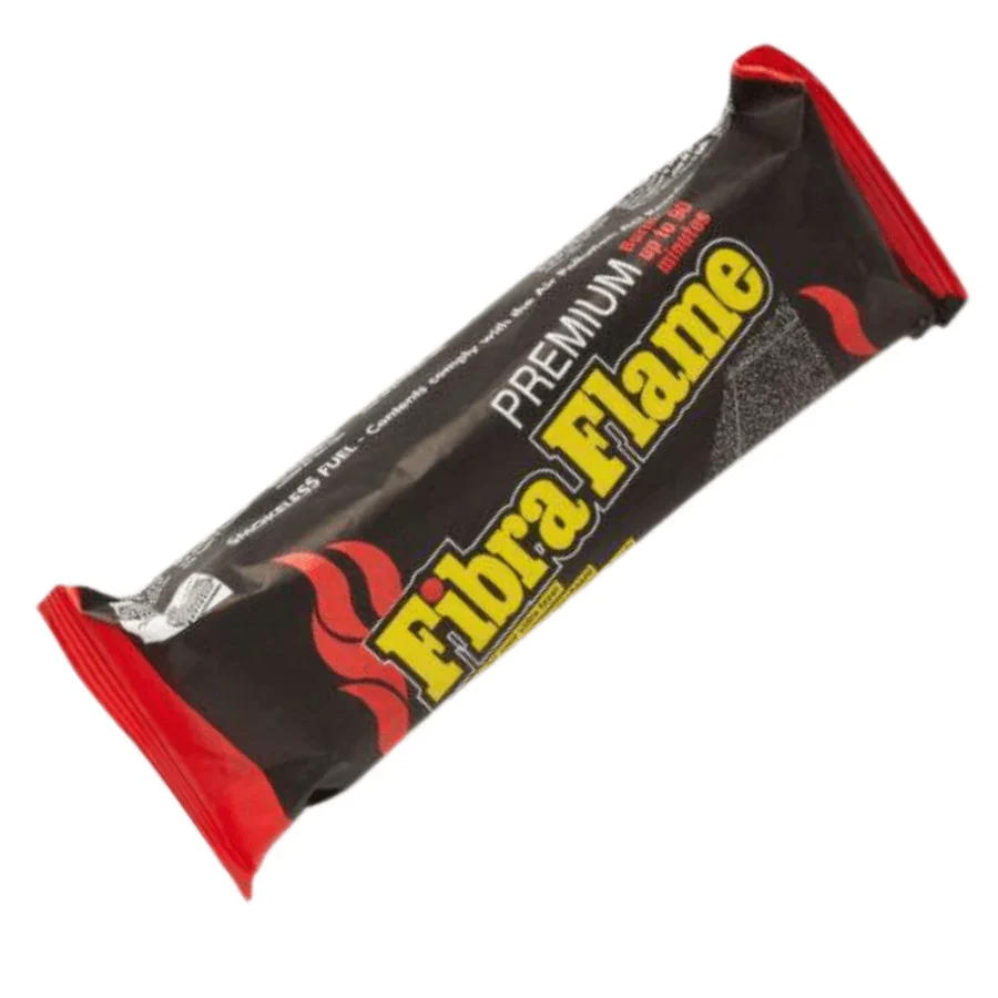 20 x Fibra Flame Fire log Premium Eco Smokeless - Image 3