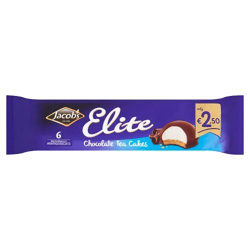 20 x Jacob's Elite Chocolate Tea Cakes 2.50 - Image 3