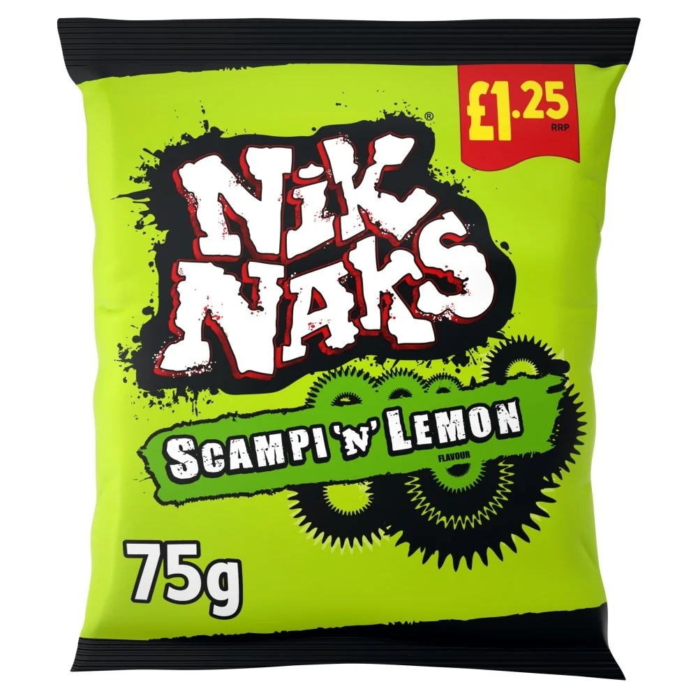 20 x Kp Nik Naks Scampy & Lemon - 75GM - Image 3