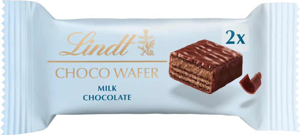 20 x Lindt Choco Wafer Milk - 26GM - Image 3