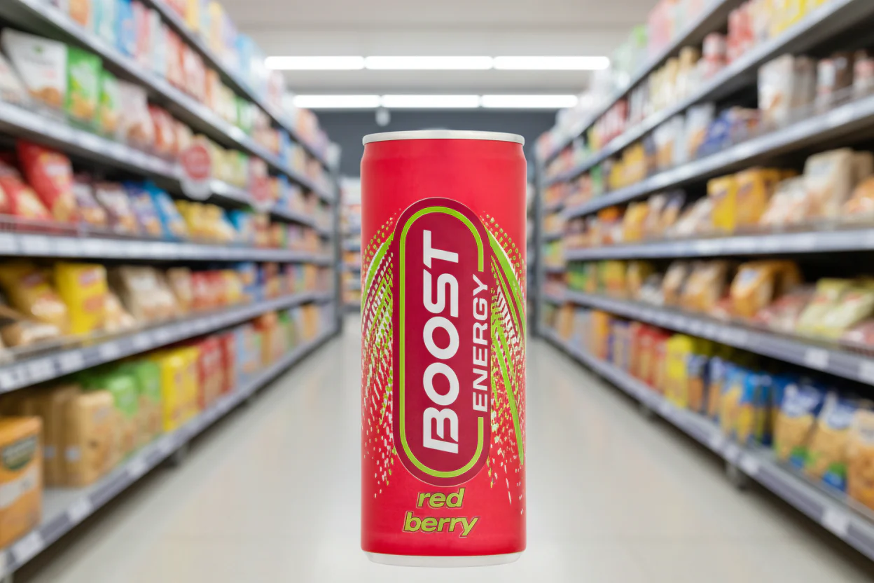 24 X Boost Can Red Berry 250Ml - Image 2
