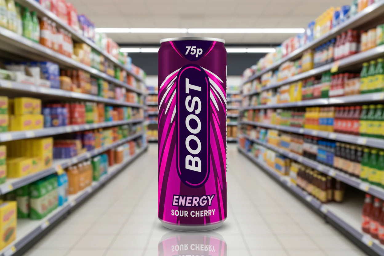 24 x Boost Energy Cherry Can - 250ML - Image 2