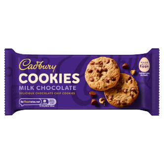 24 x Cadburys Cookies Choc Chip - 135GM - Image 3