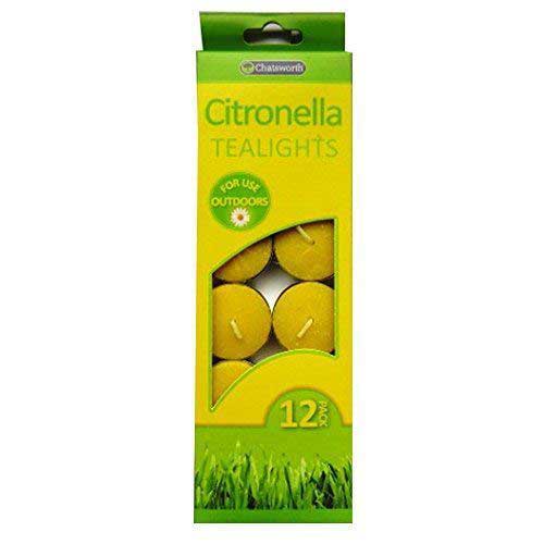 24 x Citronella Tealights - 12 Pack - Image 3