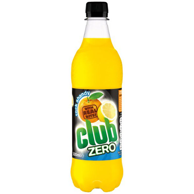 24 x Club Zero Sugar Rock Shandy 500Ml - Image 2