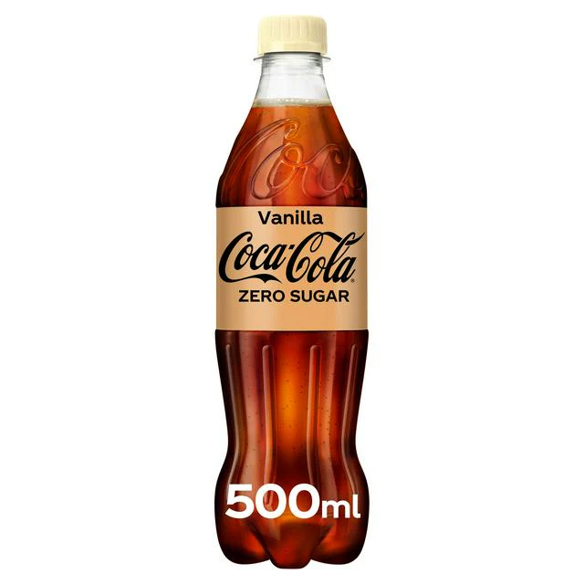 24 x Coca-Cola Zero Sugar Vanilla 500Ml - Image 2