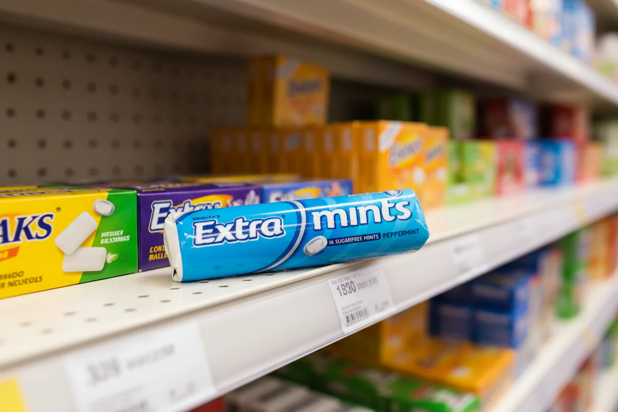 24 X Extra Mints Sugarfree Peppermint Roll Pack 16 PCE - Image 2