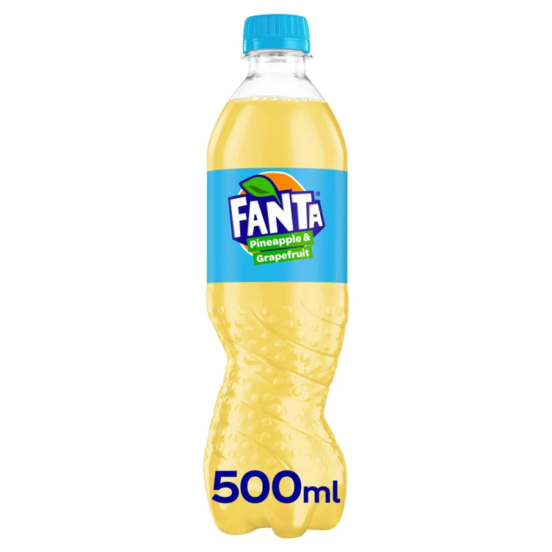 24 x Fanta Pineapple & Grapefruit 500Ml - Image 2