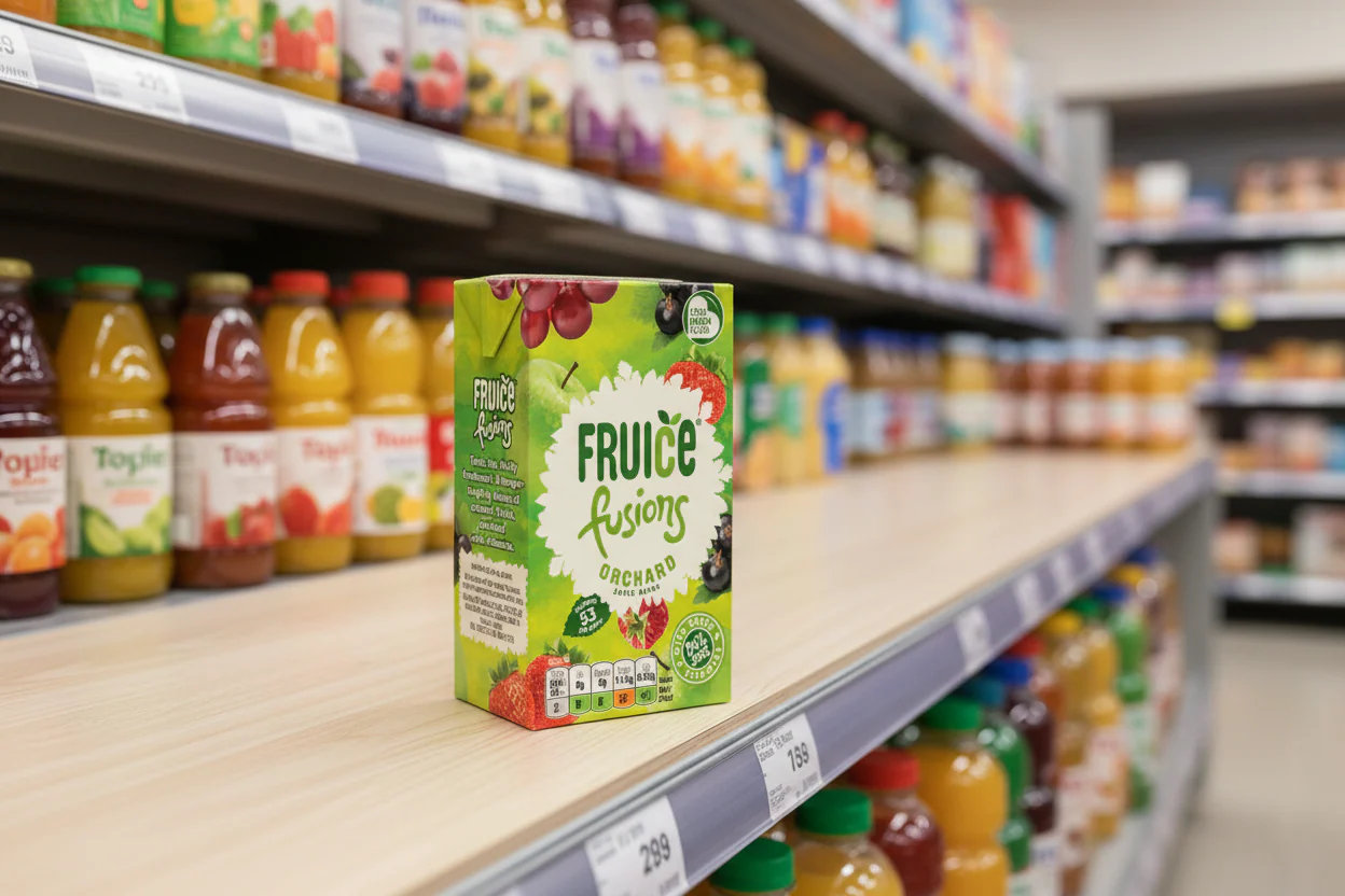 24 x Fruice Apple, Mixed Berry & Red Grape 250Ml - Image 2