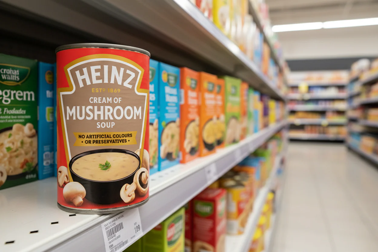 24 x Heinz Soups Mushroom 400G - Image 2