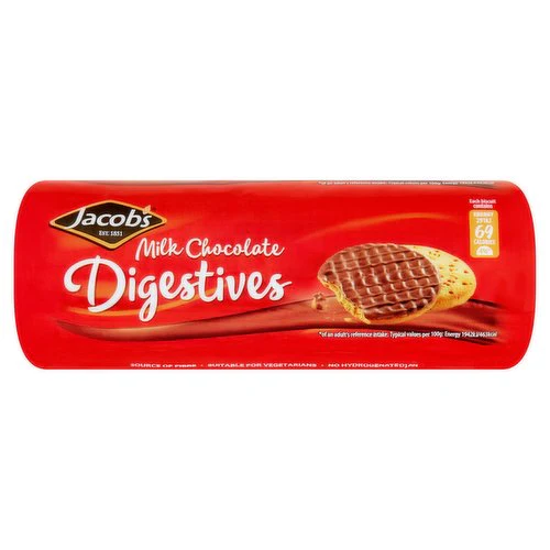 24 x Jacob's Milk Chocolate Digestives 300G - Image 3
