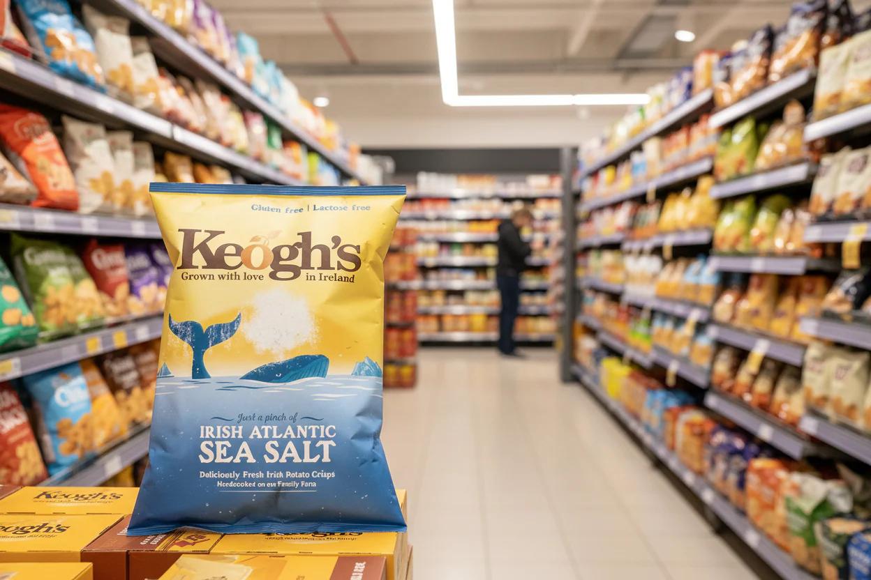 24 x Keogh's Irish Atlantic Sea Salt 45G - Image 2
