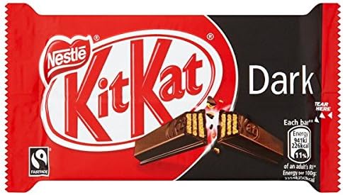 24 x Kitkat 4 Finger Dark 41.5Gm - Image 3