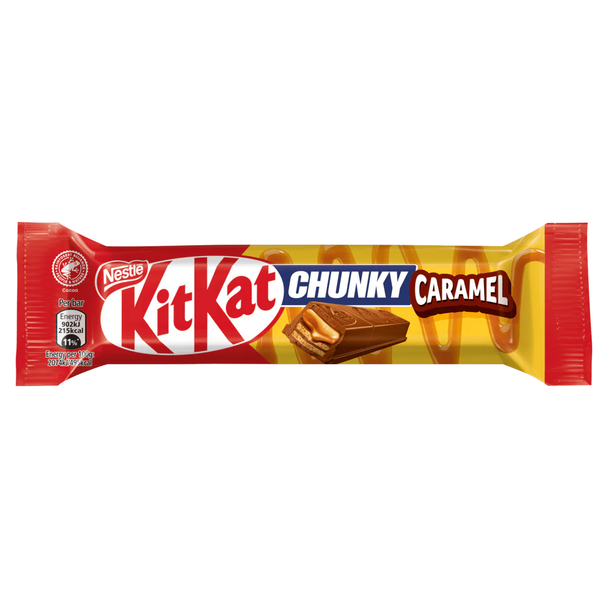 24 x Kitkat Chunky Caramel 43.5G - Image 3