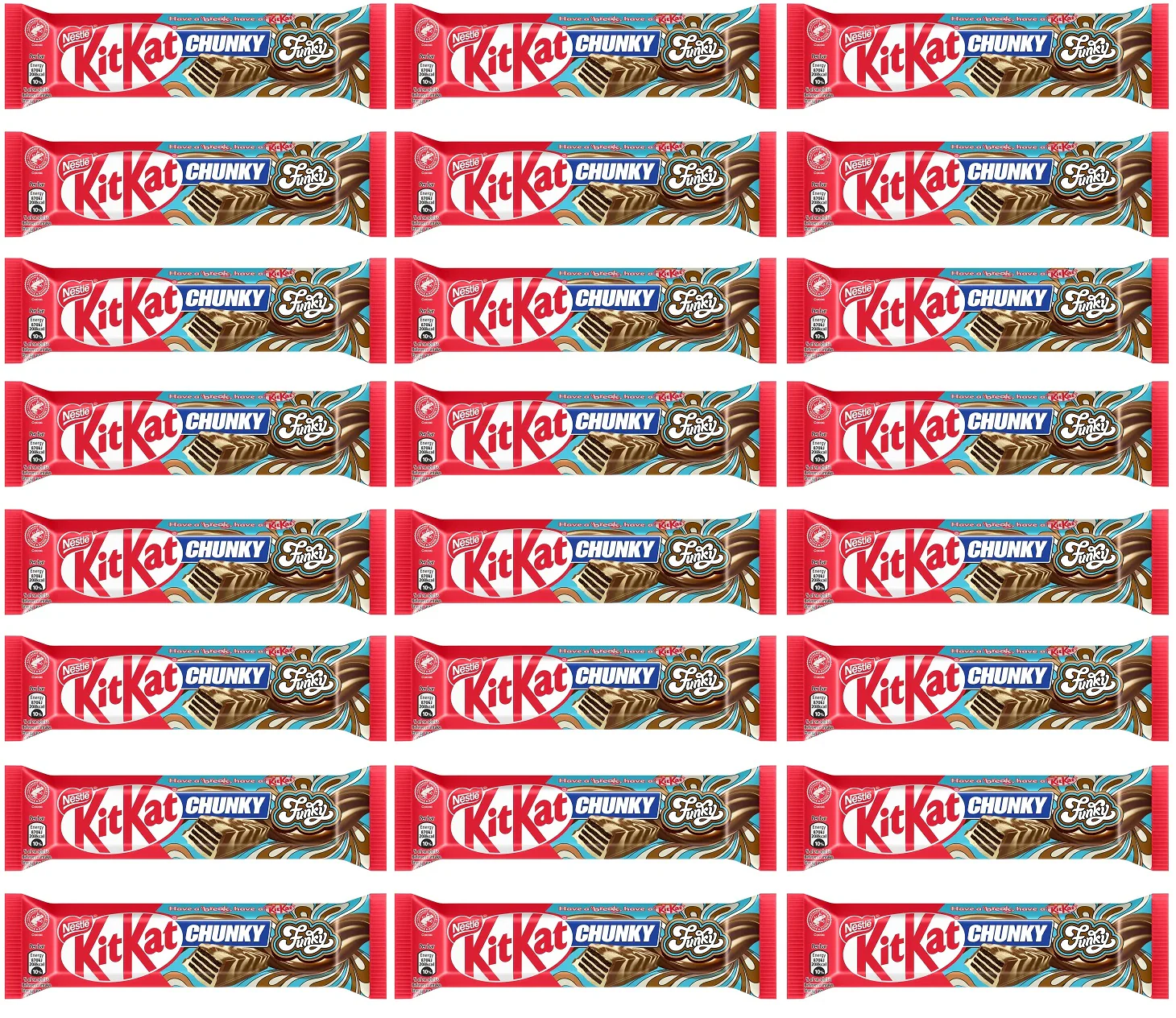 24 x Kitkat Chunky Funky  - 40GM - Image 2
