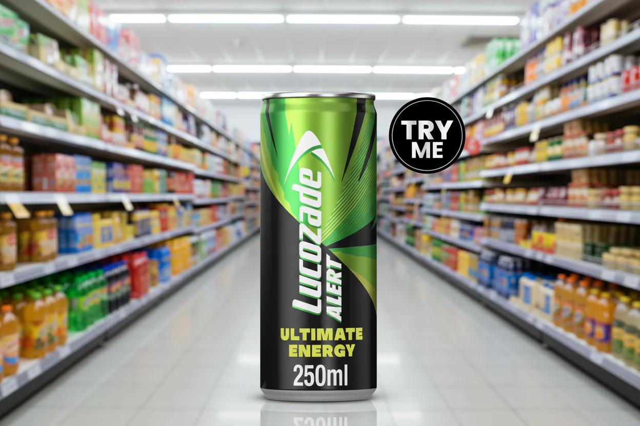 24 x Lucozade Alert Ultimate Energy Drink 250Ml - Image 2