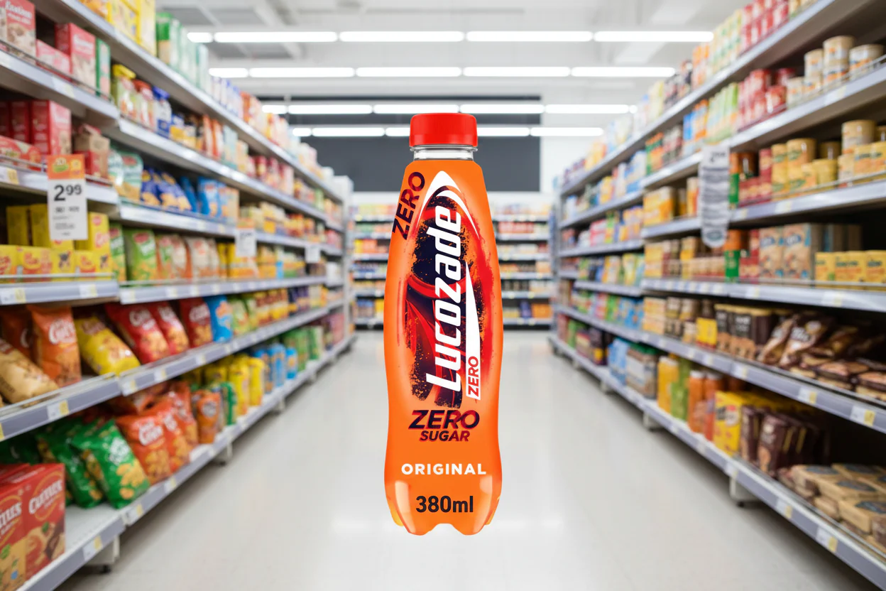 24 x Lucozade Zero Original - 380ML - Image 2