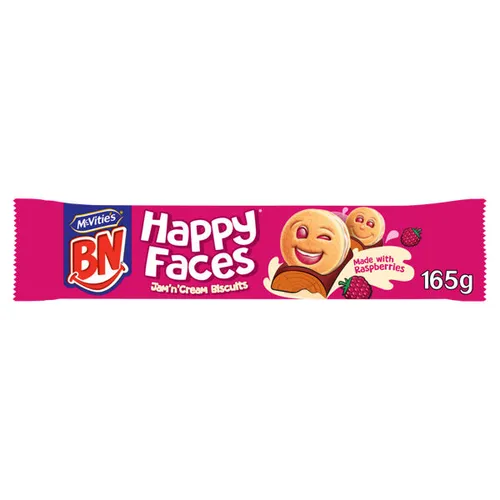 24 x Mcvities Happy Faces Jam & Cream - 165GM - Image 3