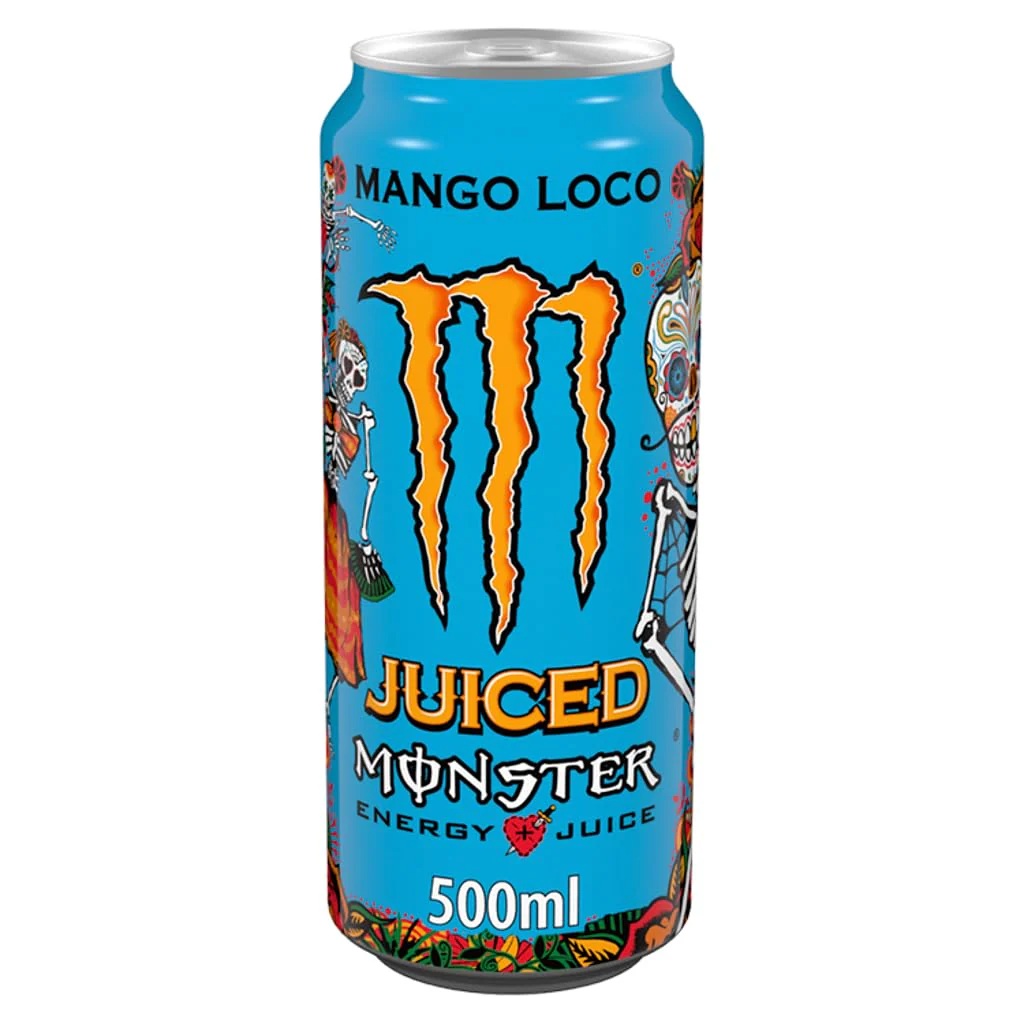 24 x Monster Mango Loco Energy + Juice 500Ml - Image 3