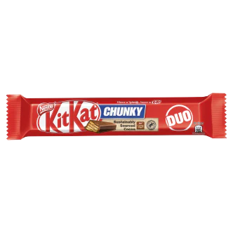 24 x Nestle Kitkat Chunky Duo Milk Chocolate Bars 64Gm - Image 3